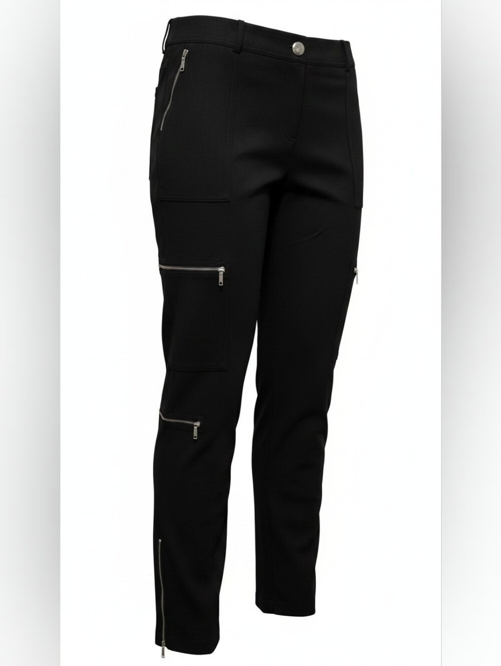 Celine Black A/W 2002 Black Wool Cargo Trouser - Picture 1 of 8